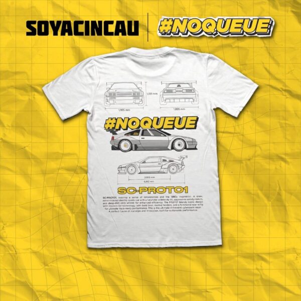 10 SoyaCincau Official #NoQueue T-shirt (Pre-Order)