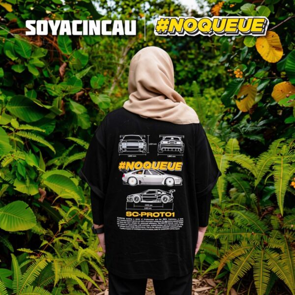12 SoyaCincau Official #NoQueue T-shirt (Pre-Order)