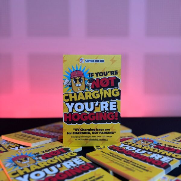 SoyaCincau Official #NoHogging EV Tear-Off Booklet