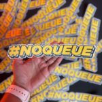 23 SoyaCincau Signature #NoQueue Bold Die-Cut Sticker