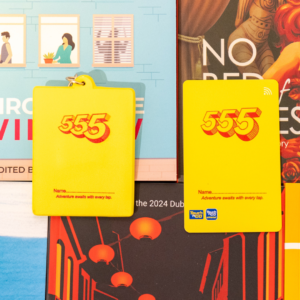 Square Ratio (1) BUNDLE PROMO: Touch 'n Go x Home Too Much Buku 555 Series Card & Charm